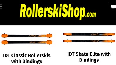 Rollerskishop.com is adding to their offering by carrying IDT! Check out their website for everything rollerskiing!