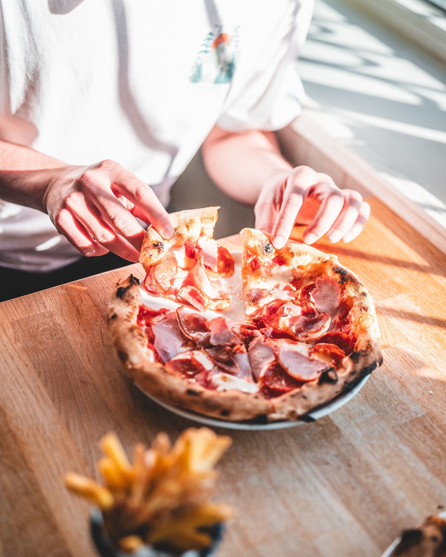 PIZZA 🍕
Pizza times ⤵️
Monday - closed
Tuesday - closed
Wednesday - closed
Thursday - 4pm to 9pm
Friday - 4pm to 10pm
Saturday - 4pm to 10pm
Sunday - 4pm to 9pm