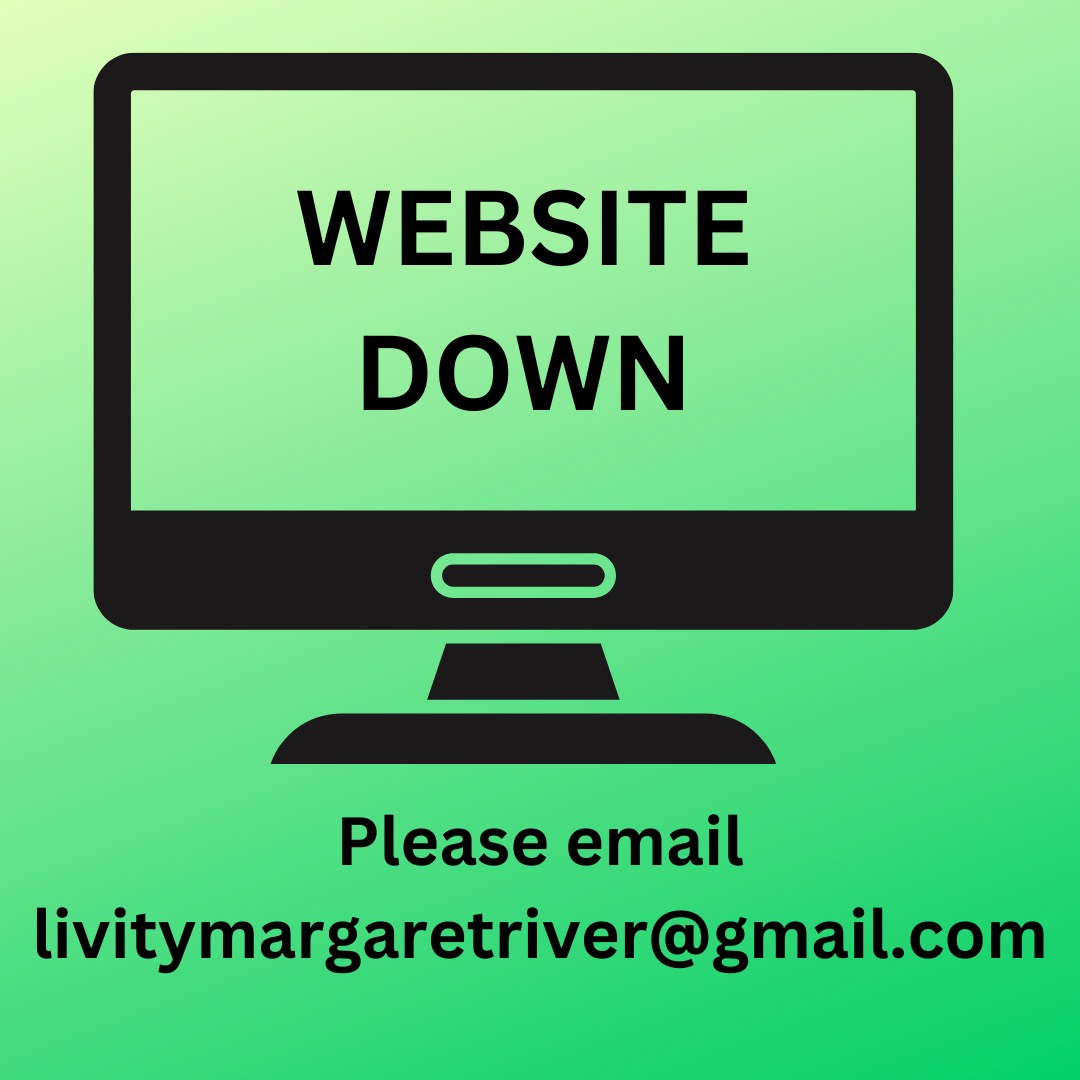 Our website is currently out of action! We will have it back up and running in 48 hours. In the meantime, please email livitymargaretriver@gmail.com with your juicey orders or requests. You can also DM via our socials