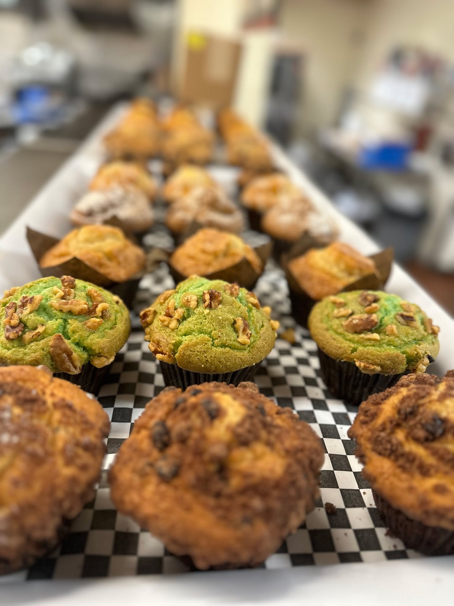 It's National Muffin Day! We've got so many flavors to try, stop down today to celebrate!
Did you know? The word first appeared in print in 1703 and was originally spelled âmoofin.â The word derived either from the German form of âmuffenâ which is the plural form meaning small cakes OR it may have come from the French word âmouffletâ which is used for soft baked goods.
#themarketplaceguilford #yourmarketyourplace #thisisguilford #localfirst #ctshoreline #nationalmuffinday