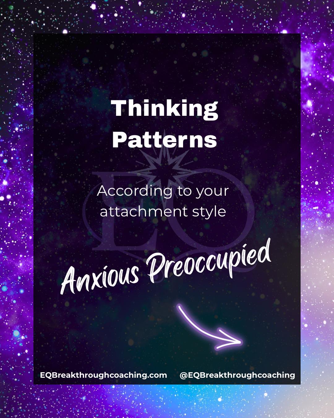 Anxious Attachers (APs) have, at the core, negative beliefs that cause them to chase, ruminate, or stay in unhealthy connections. The good news is that Anxious Attachment is not a permanent “diagnosis” and healing is possible!
Are you ready learn how you can earn a Secure Attachment style? Comment “Breakthrough” to work together!