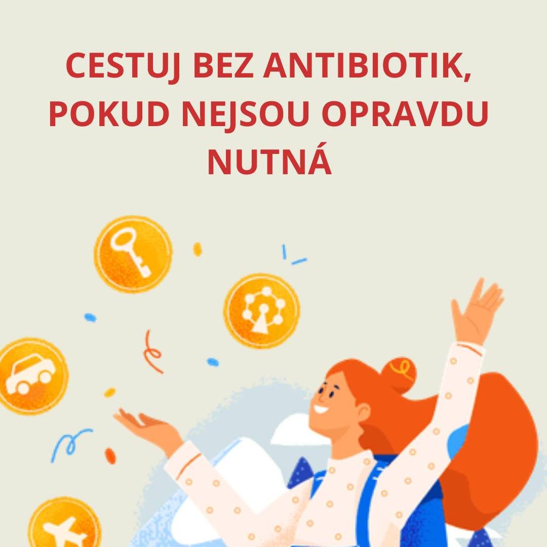 Čím dál víc lidí si bere antibiotika na dovolenou „pro jistotu“. Čekají, že pomůžou při průjmu, bolesti v krku nebo jiných běžných obtížích.
❗️Na dovolenou si je s sebou ber jen tehdy, pokud ti je skutečně předepsal lékař kvůli konkrétní diagnóze. Nesprávné užívání antibiotik může přispívat k rozvoji rezistence – a tu si rozhodně z výletu přivézt nechceš. #cestovani #antibiotika #zdravíbezrezistence