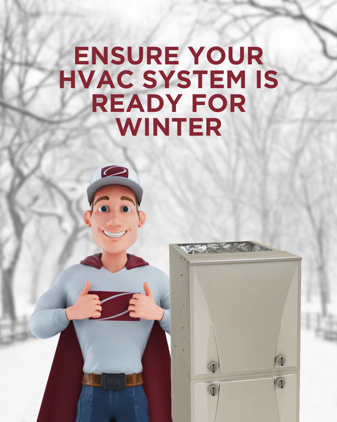 Winter is coming! ❄️ Is your HVAC system ready to handle the cold? Get in touch with us before the worst of winter hits to inspect and tune-up your heating system, ensure efficient performance, and prevent breakdowns before they happen.
Don’t get left in the cold. Schedule your winter prep today!
? 905-851-7007
#WoodbridgeGTAClimateCare #TorontoHVAC #HVACLife #Heating #Cooling #HeatingAndCooling #Furnace #AirConditioning #HVACService #HVACProfessionals #HVACTechnician #HVACTech #HVACContractor #HVACRepair #HVACQuality #HomeComfort #CanadaHomes #HomeOwner #WeCARE #ShopLocal #SupportLocal #LocalProfessionals #HVACInstall #HomeInstallation #OntarioCanada #GTA #Woodbridge #CLARITY #PrecisionTuneUp #Maintenance