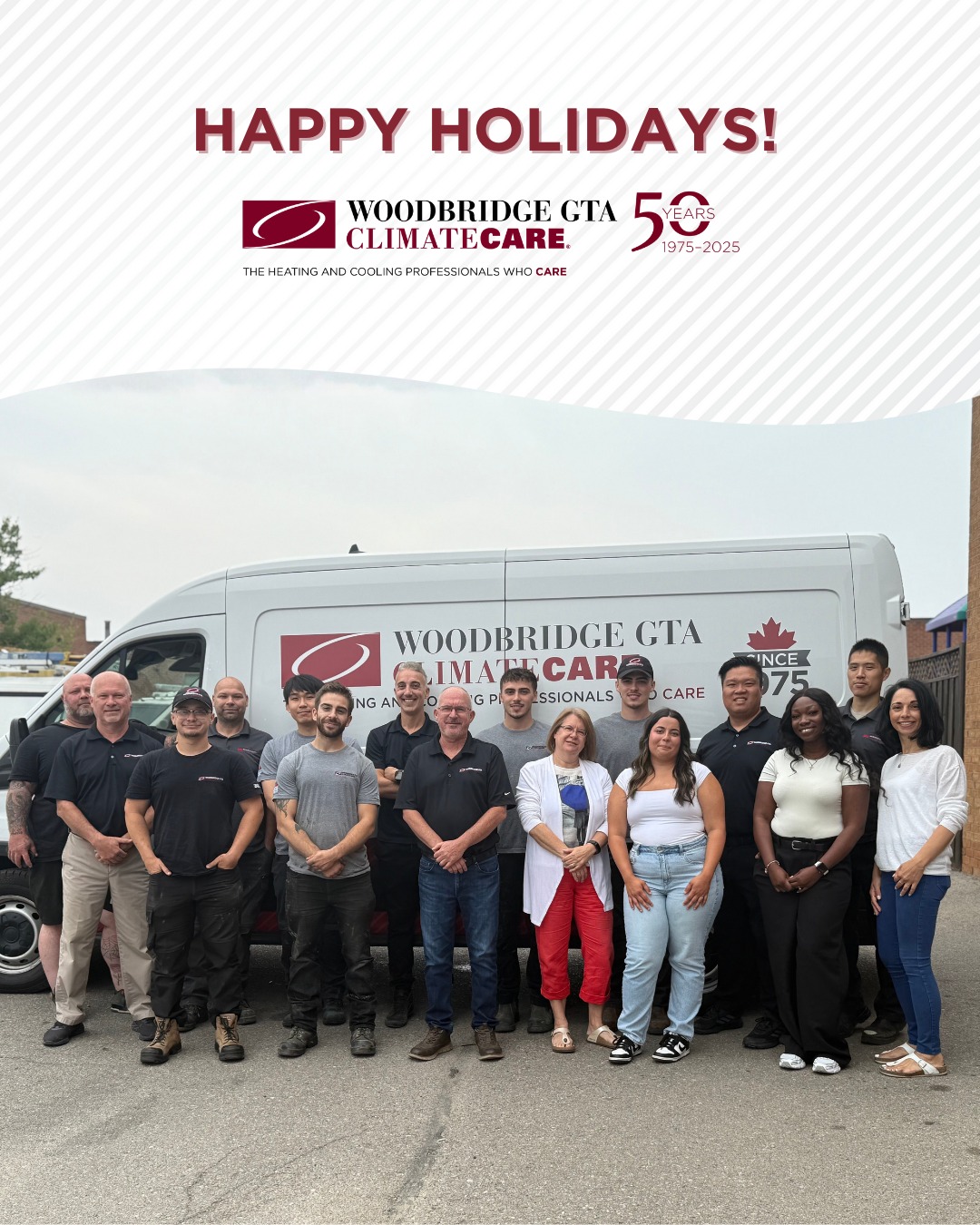 From our family to yours, we wish you a warm and happy holiday season! ?✨
#WoodbridgeGTAClimateCare #TorontoHVAC #HVACLife