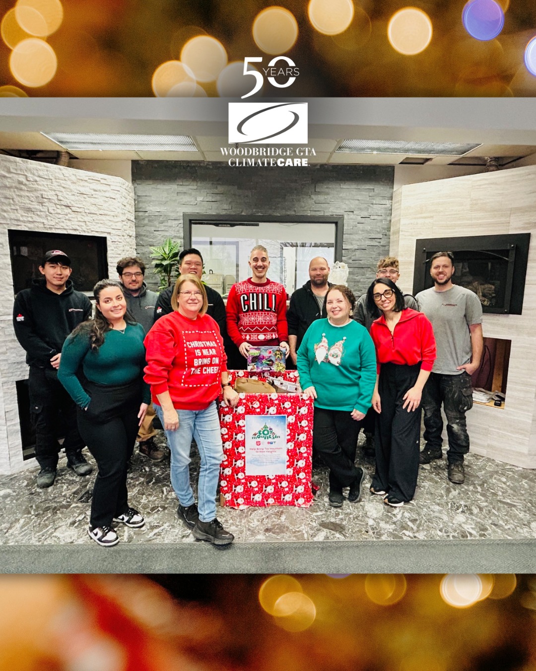 Congratulations to our Woodbridge team on another successful year supporting Toy Mountain. From a $1,500 corporate donation to the generous toy contributions collected at our office, we are proud to support this meaningful cause. Thank you to the Salvation Army for collecting the donations and helping bring joy to families in our community. ?