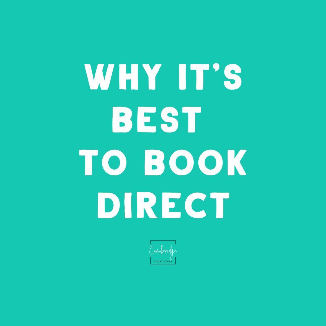 Three Reasons to Book Direct with Us!
1️⃣ Get the Best Price, Always�Skip the extra fees and surprises from online travel agents. Booking directly means you’re getting the absolute best rate—no sneaky charges, just great value. Your wallet will thank you! 
2️⃣ Late Check-Out as Standard (New for 2025!)�Book on our website, and enjoy an 11am check-out—no extra cost. How will you spend your bonus hour? Sleep in, belt out a shower concert, or savor that last cup of coffee without rushing... it's totally up to you! 
3️⃣ Support a Local Business�Every booking means the world to us. By booking direct, you’re not just getting an amazing stay—you’re helping a small business thrive and giving back to the local Cambridge community.
🔗 in bio to book 
Ready to book your next stay? Head to our website and discover why direct is always best!
#BookDirectSaveMore
#SupportSmallBusiness
#CambridgeStaycation
#CambridgeGetaway
#StayInCambridge
#TravelSmart
#VisitCambridge