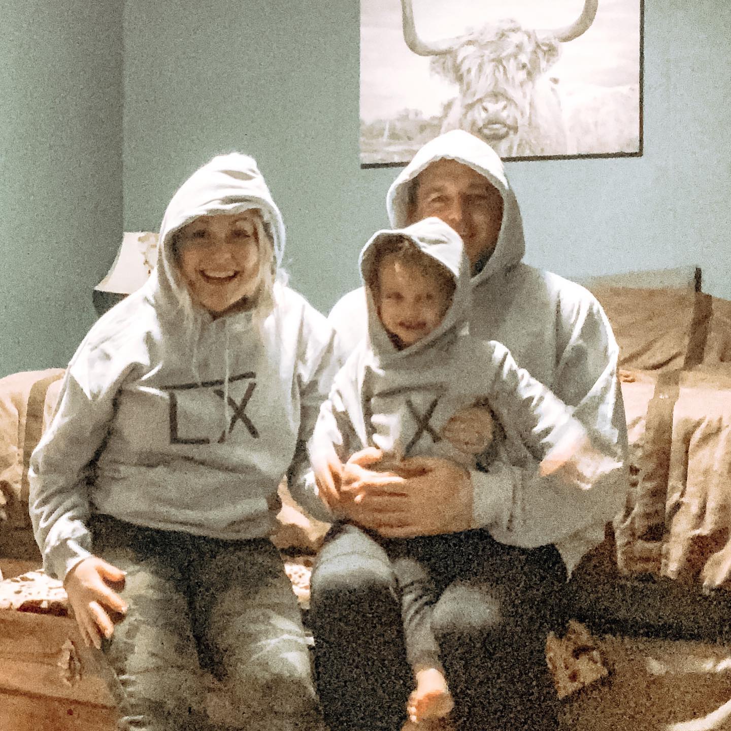 Custom brand hoodies for the whole family? Why not! We have lots in stock send me a message and we will get yours done 🤩