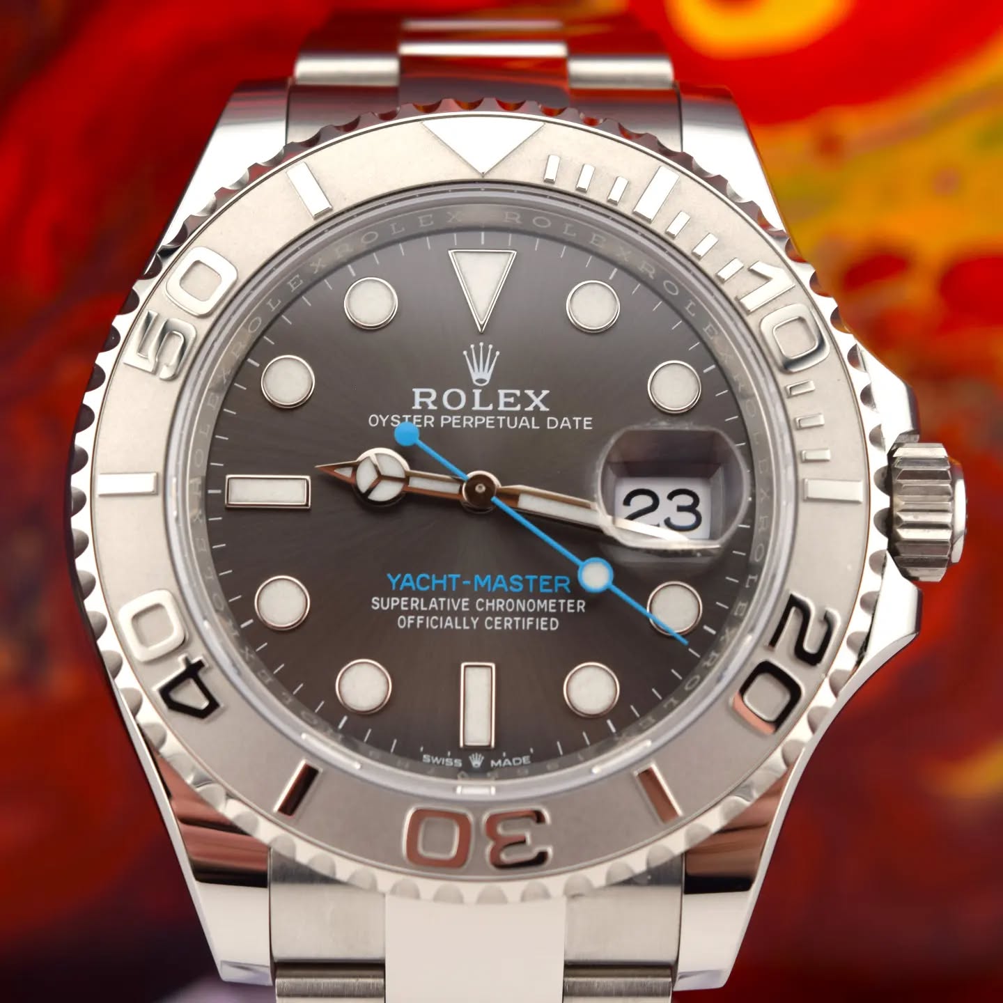 Sold this absolutely stunning #yachtmaster40 #rhodium dial last week. It is a showstopper when viewed in person. A relatively less popular model than big hitters like the #submariner , #gmtmaster2 , or #daytona but I think it's one that deserves some recognition. Pour one out 🍾 🥂 for the yachtmaster.
If you're ever looking for a specific watch, I would love to help you find it. Enjoy your Sunday everyone!
#dreamwatch