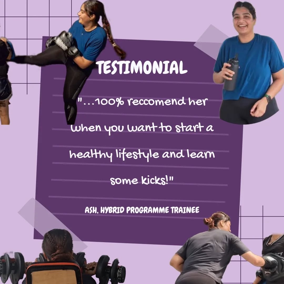 swipe for some reviews from the hybrid programme! the programme is now better than ever so schedule your trial today!