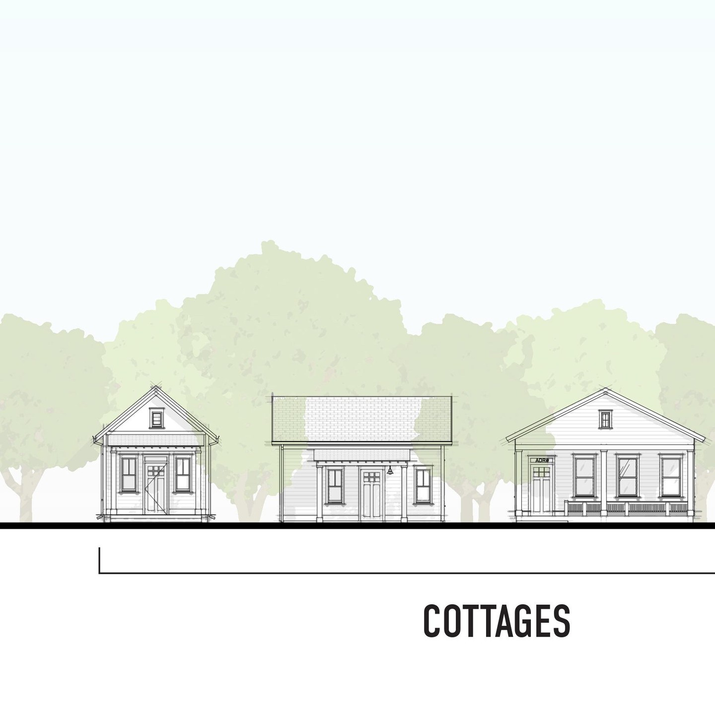 In honor of the amazing time we had at #CNU32 last week, we'd like to share some new graphics we've been working on. Swipe through to see the spectrum of housing that makes up the missing middle. Missing middle housing options allow communities to have access to a diverse range of housing options, creating more resilient and inclusive places for all!