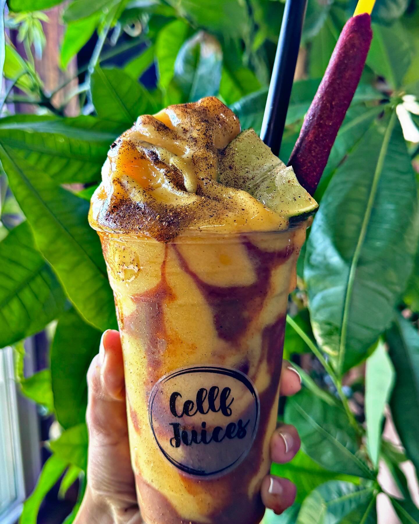 Come try our NEW MANGONADA smoothie! Fresh mango 🥭 layered with chamoy! Beautifully blended Mexican mix of sweet & spicy 🥵! Available today and online! 
—> Download our app for 10% off 🔥
#mangonada 
#chamoycandy 
#tamarindo#mango#localbusiness#freshsmoothie#latina#springfieldmass