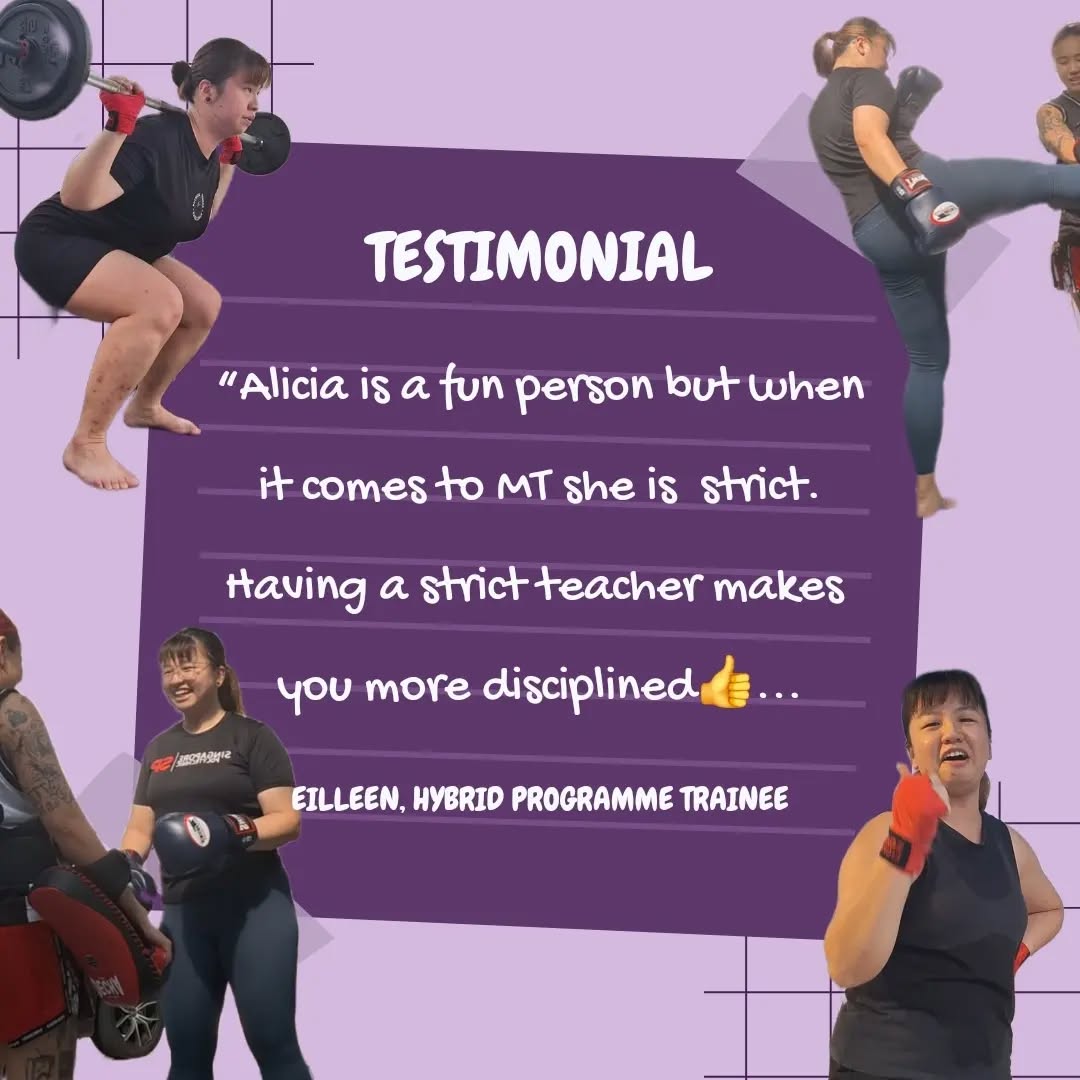 a fan of the hybrid programme ever since her start in 2022, here's what eilleen has to say about me! (im alicia btw 😝) 
swipe to see her on camera review!