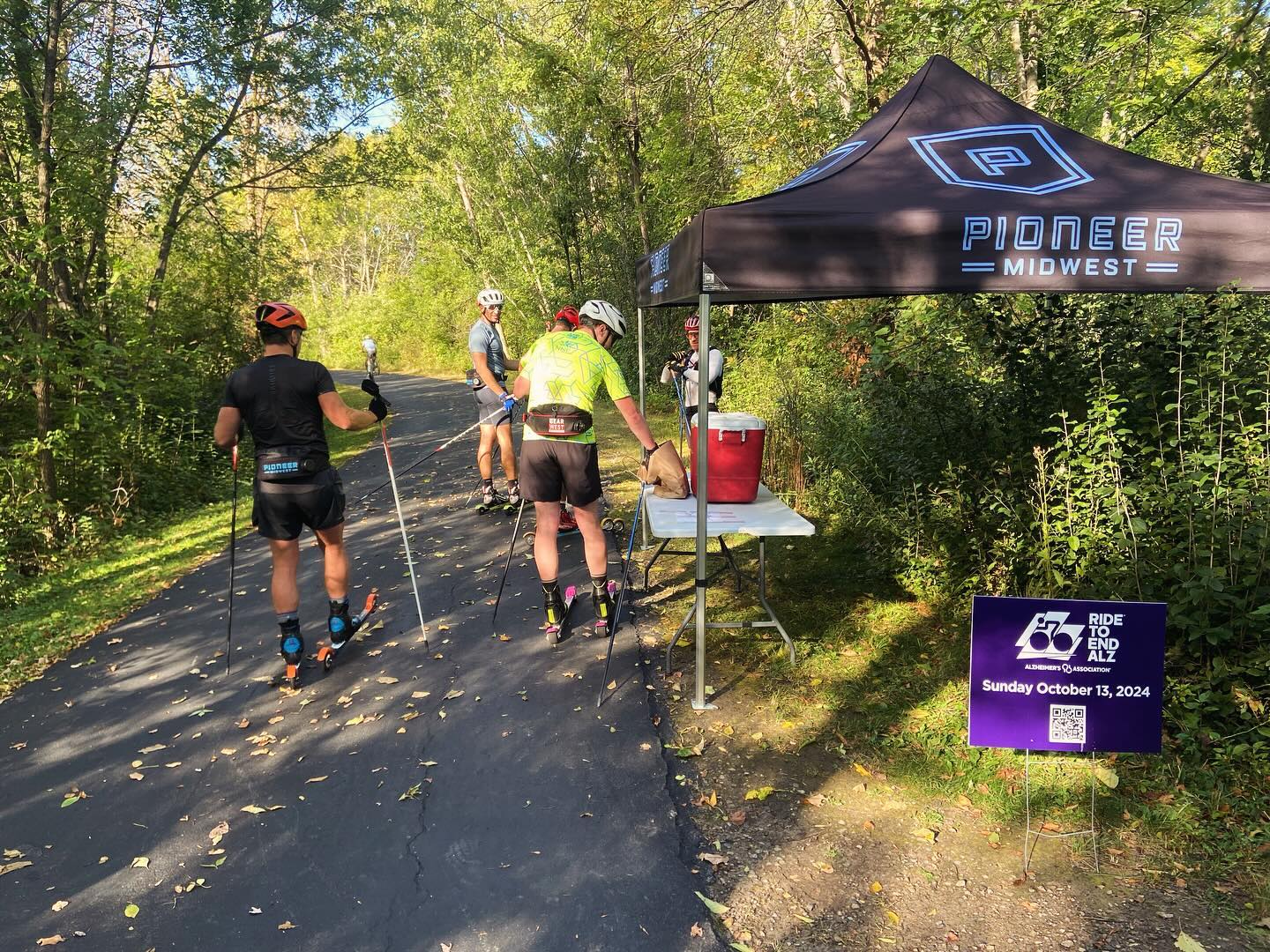 Last rollerski had perfect weather, thanks for coming out!
#rollerski