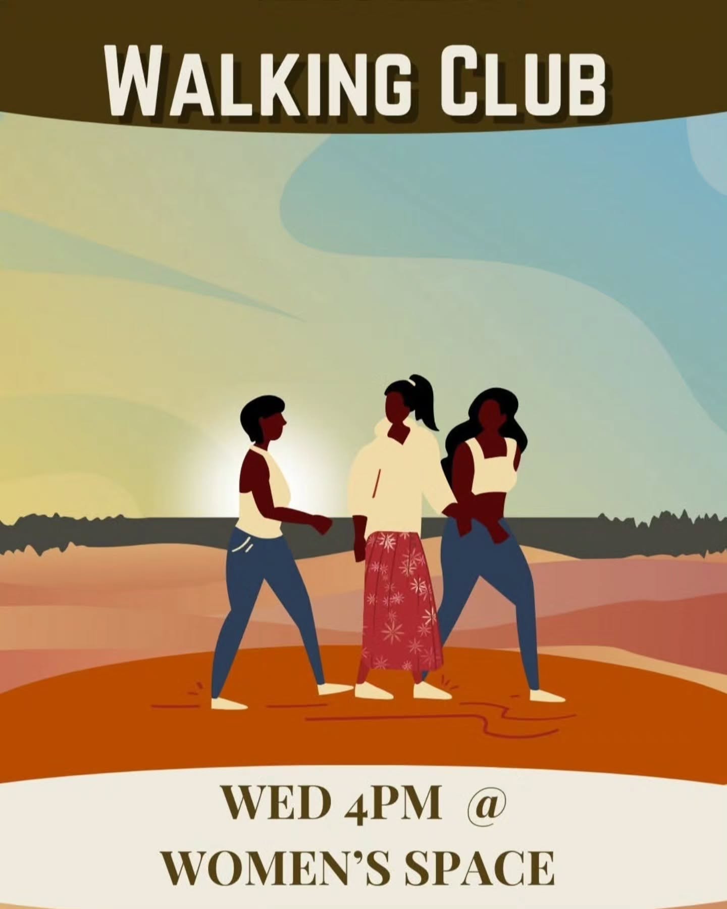 Good afternoon Galiwin’ku 
Please Join Barbra & Pip for another empowering week of Healthy Walking at GWS – in collaboration with Miwatj Health 💜
Let’s come together to:
✅ Stay active 🏃♀️
✅ Build healthy habits 💪
✅ Support DV awareness and safety for women 🛡️
🕓 Time: 4:00 PM
📍 Location: GWS
💧 Water is provided – just bring your energy and good vibes!
Let’s walk, connect, and support each other. See you there! 👟💬
#HealthyWalking #MiwatjHealth #WomenSupportingWomen #StayActive #CommunityWalk