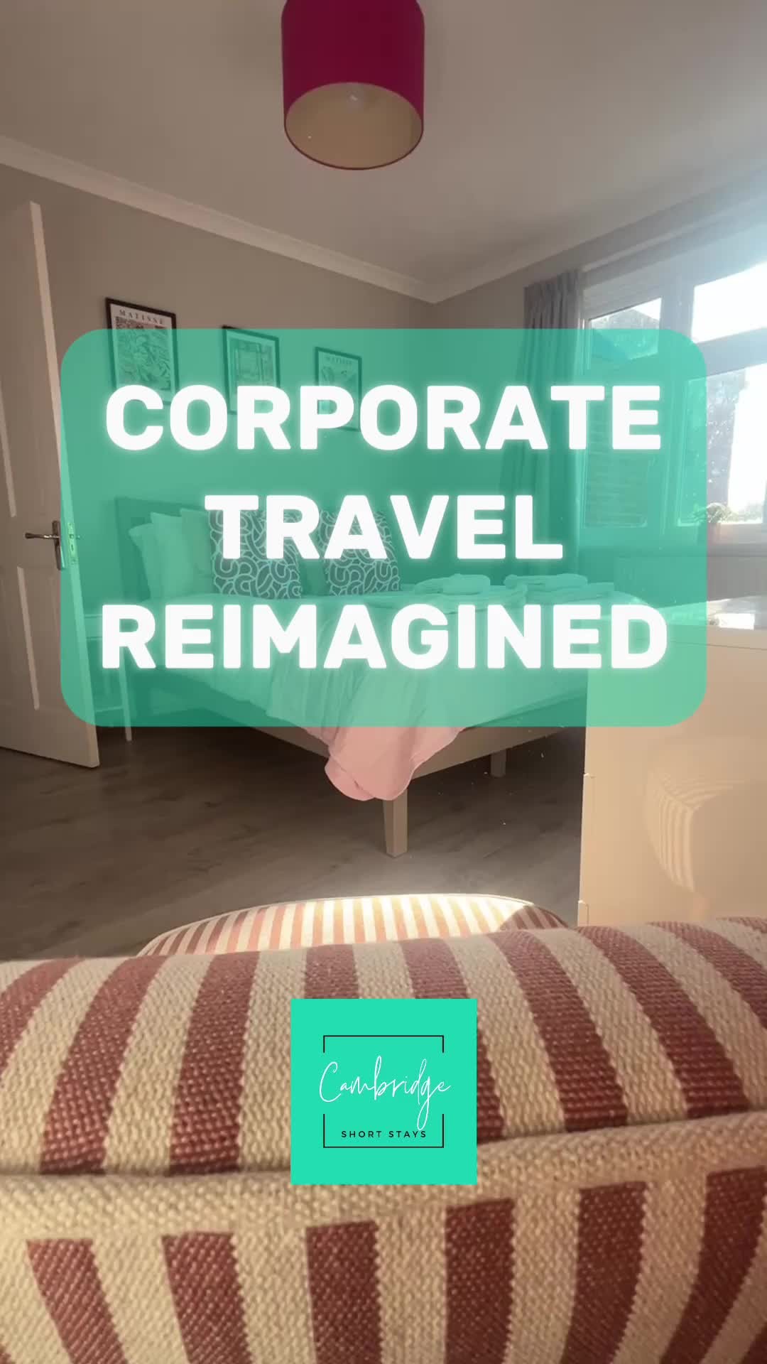 Corporate travel for discerning professionals doesn’t have to be complicated.
At Cambridge Short Stays, we specialise in hassle-free accommodation solutions for executive teams.
✅ Spacious and stylish properties tailored for longer stays.
✅ Competitive pricing without sacrificing comfort or convenience.
✅ Locations close to Cambridge’s major hubs, making it easy to work and unwind.
✅ Flexible check-in, housekeeping services, and amenities designed to make your team’s stay stress-free.
HR professionals choose us to save time and have cost-effective options.  PLUS we have actual humans ready to help with your queries and ensure that your team’s stay is smooth and comfortable!
�#CorporateRelocationUK�#ExecutiveAccommodation�#LongStaySolutions�#HRTravelMadeEasy�#DiscerningStaysCambridge�#BusinessTravelSimplified�#LuxuryCorporateHousing