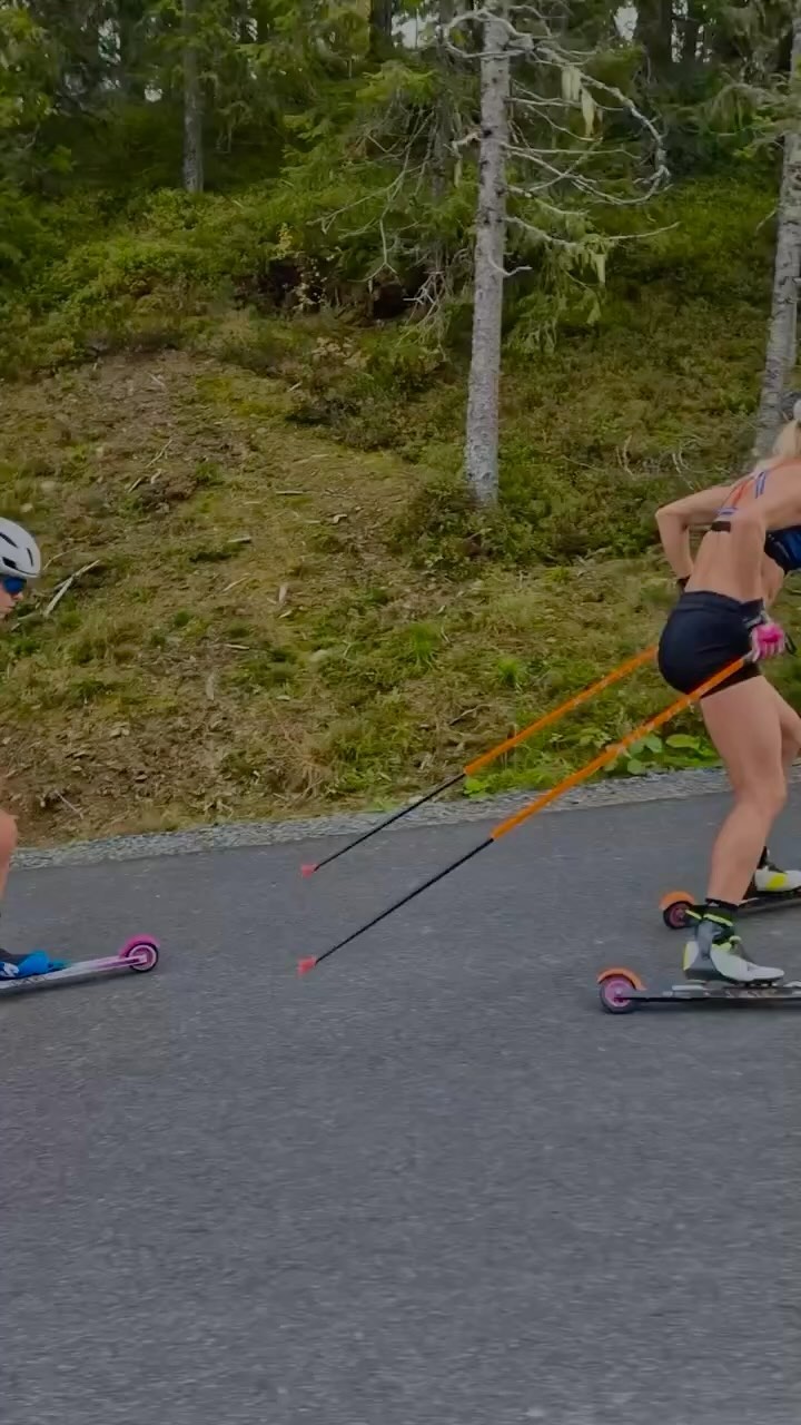 Sophia Laukli training in Norway on IDT!
#rollerski