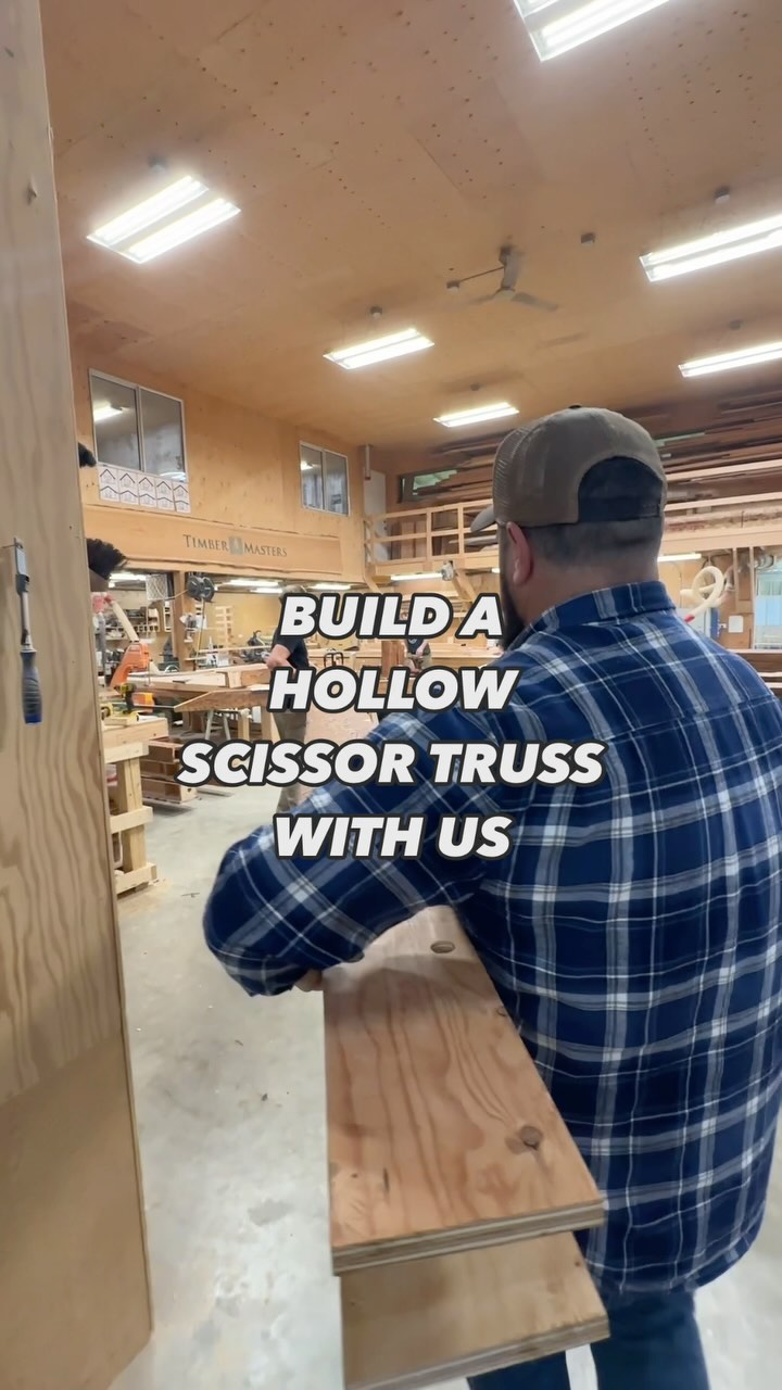 Get the solid timber frame look with our lightweight and easy to install box beam truss!