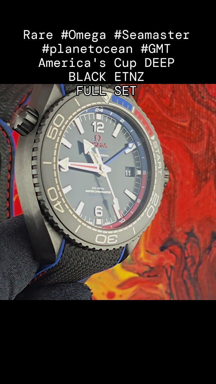 @greatlakeslux
FS: 0mega Seamaster Planet Ocean GMT 600M ETNZ "DEEP BLACK" Edition
215.92.46.22.01.004
Price: $9,199
A truly unique timepiece that catches every eye, this Planet Ocean will allow you to enjoy outstanding precision, style, and reliability. With its striking aesthetics and outstanding functionality, this timepiece features a 45mm ceramic case with the coveted GMT feature, helium escape valve, precision diving bezel, and a captivating blue and red. This color combination and one of a kind style allows this watch to stand out on the wrist.
This timepiece is an homage to the 35th America's Cup, which is a sailing competition and is the oldest international competition still operating in any sport. This timepiece honors the winners, The Emirates Team New Zealand (ETNZ).
This watch is in excellent condition. Please refer to the pictures for accuracy. It comes as a set with box, booklet, warranty card (2023), and hangtag.
I deal with absolute honesty and transparency. I appreciate any and all communication regarding the watch. I am a passionate timepiece collector with references on forums and Facebook groups.
Located in Milwaukee, WI
#wristcandy #timeless #watch #timepiece #luxury #wristshot #positivevibes