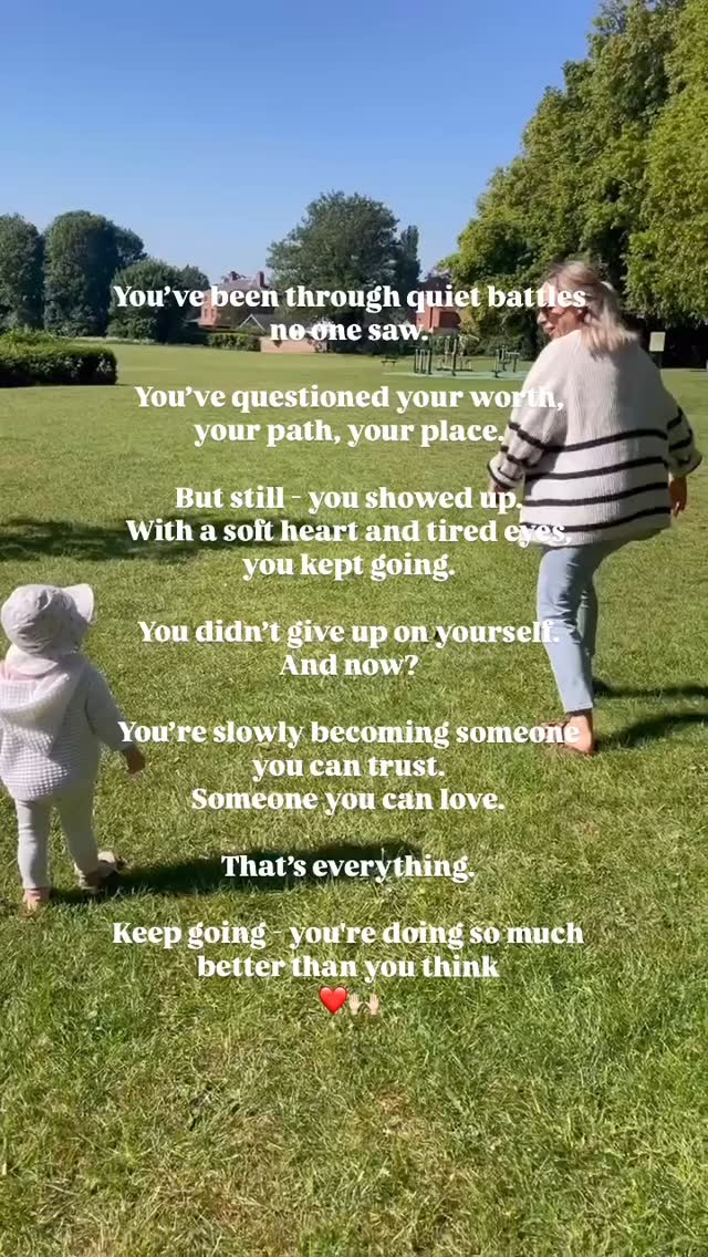 To every woman carrying the weight of grief and motherhood - know this: you are not alone.
Youāre healing, growing, and becoming your truest self, even when it feels slow.
Keep showing up for you. Your journey is powerful, and your story matters. š
Big love!
Hannah xx
-
#griefandmotherhood #motherhood #griefandlosssupport #yourfeelingsmatter #selflovequotes