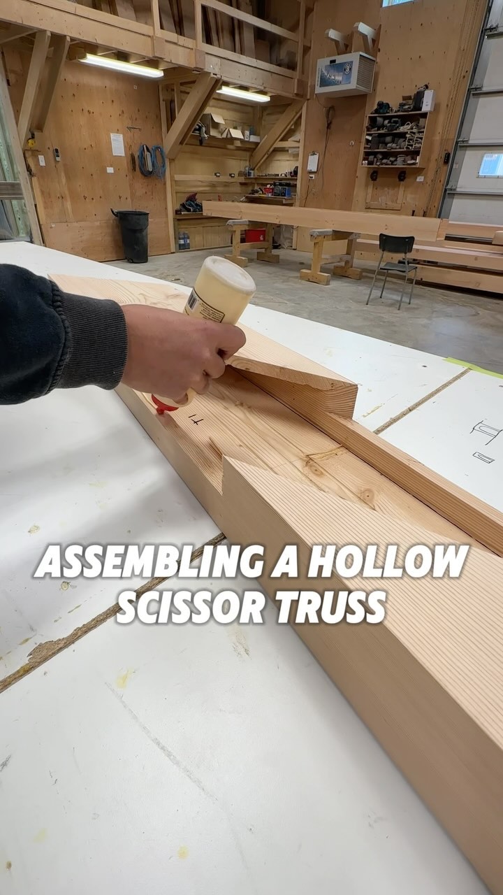 Hollow beams and trusses by Timber Masters to bring timber elements to any space! #fauxbeams #woodbeams #boxbeams #hollowbeams #cladding #ceilingbeams #truss