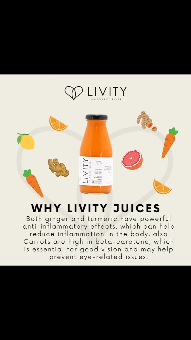 Why Livity Juices🤔
#coldpressedjuice #margaretriver #LivityMargaretRiver #supportlocal