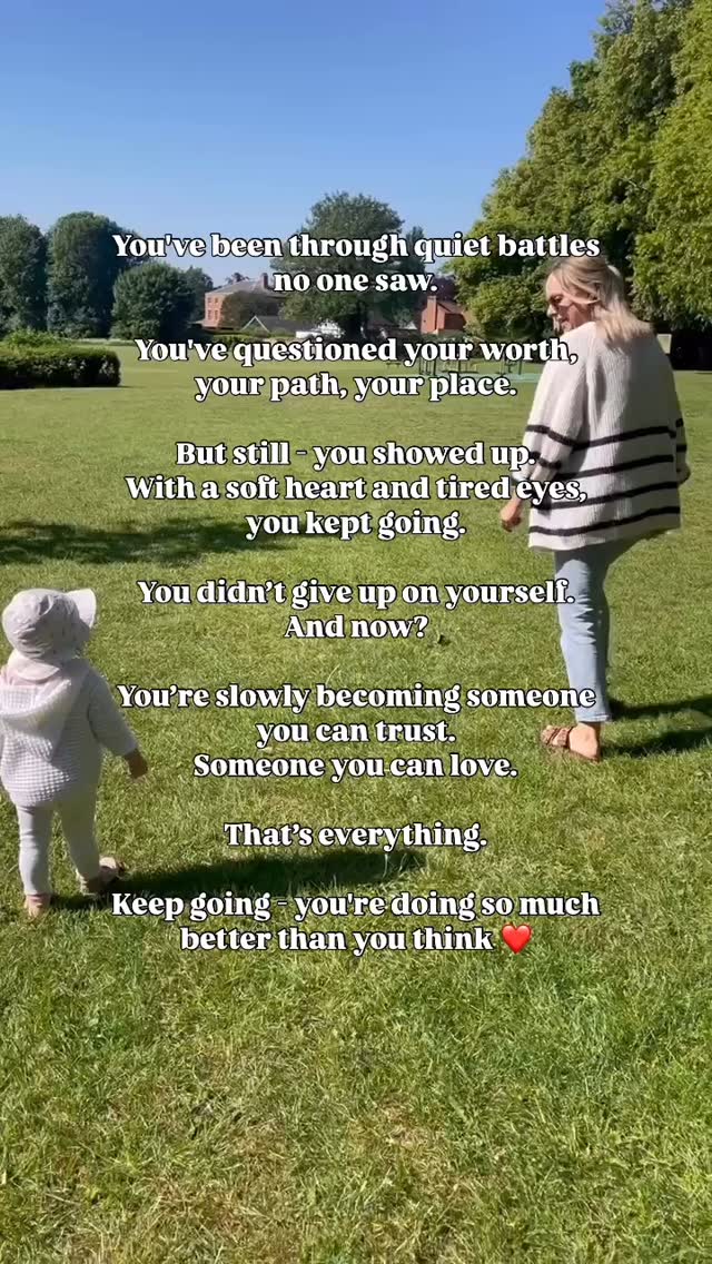 To every woman carrying the weight of grief and motherhood - know this: you are not alone.
Youāre healing, growing, and becoming your truest self, even when it feels slow.
Keep showing up for you. Your journey is powerful, and your story matters. š
Big love!
Hannah xx.  #selflove #selflovequotes #healingjourney #mindfulness #motherhood #cyclebreakers #lifecoachingforwomen #lifecoach #mentalhealthcoach #mentalwelness