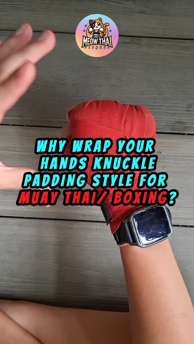 one of my most requested videos! protective knuckle padding style handwrap! for muay thai or boxing. 🥊
follow along tutorial on youtube @meowthaifitness :) feel free to speed it up 🚄 or slow it down 🐌!
credits to kru bang, morakot lawanna, for teaching me how to wrap my hands 7 years ago when i first started muay thai. ❤️🔥
#meowthai #meowthaifitness #muaythai #muaythaisg #muaythaitutorial #handwraps #muaythailadies #muaythaikids