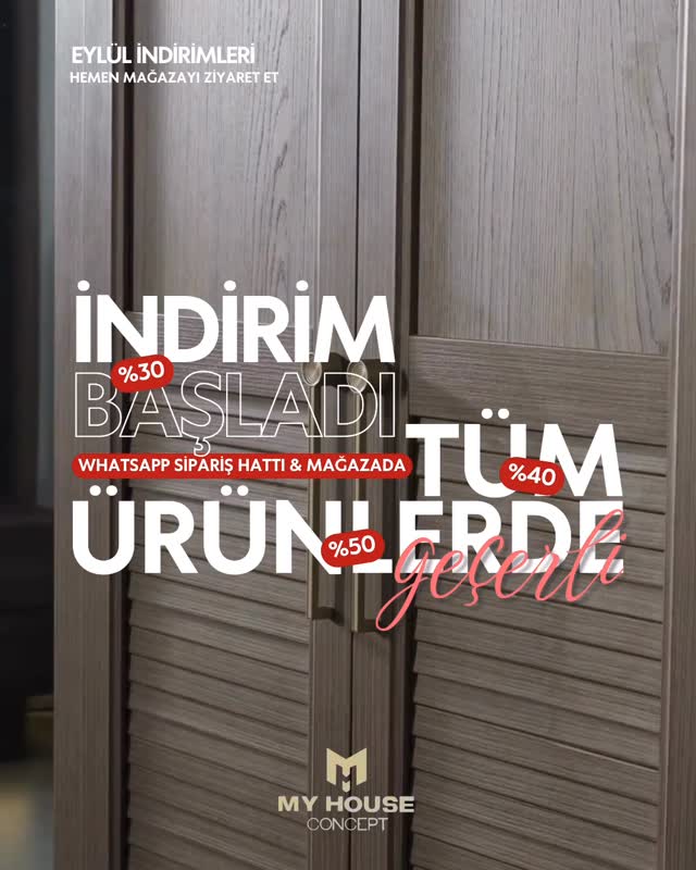 🌙✨ Eylül’ün En Özel Günleri Başladı ✨🌙
10 – 15 Eylül arasında tüm ürünlerde ayrıcalıklı indirimler sizleri bekliyor.
Zamansız şıklık, özel fırsatlarla buluşuyor.
🌟 Sınırlı süre, sınırsız zarafet.
#EylülFırsatları #LuxurySale #ÖzelKoleksiyon
