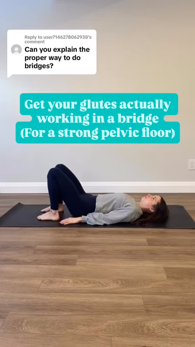 Having trouble firing up your booty in a glute bridge?
Sometimes all you need is a few simple tweaks ;)