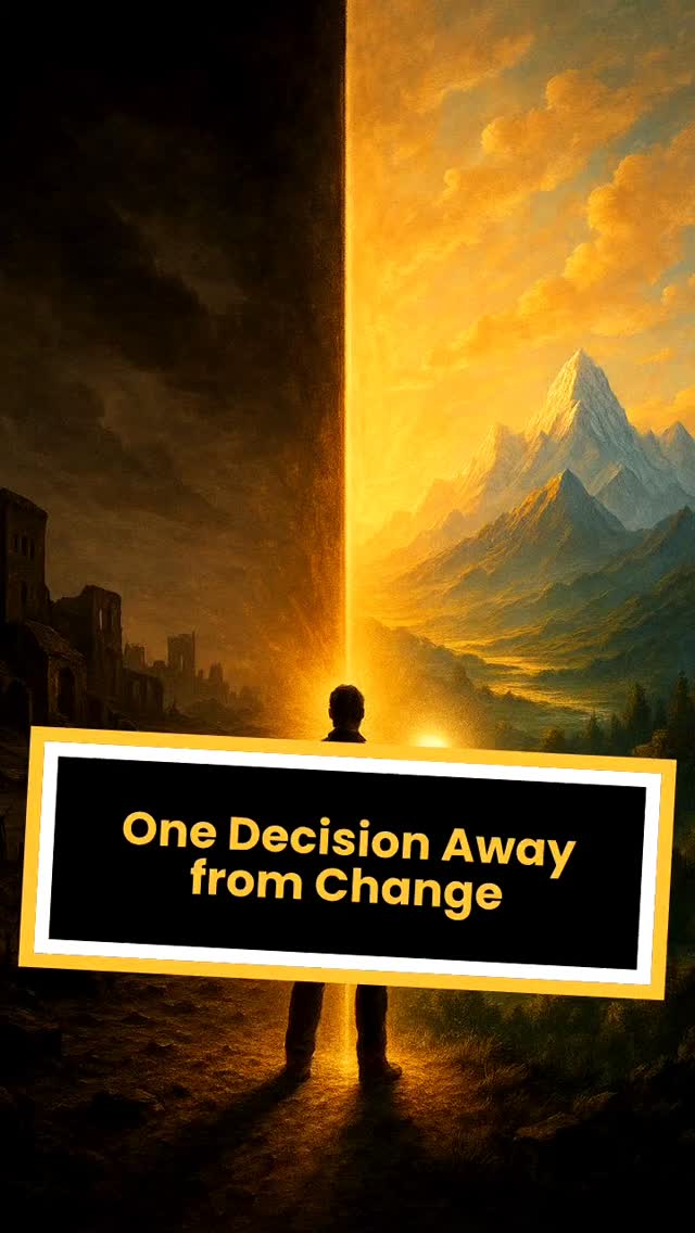 Just one decision stands between you and the version of you that doesn’t settle.
#Decision #yourself #goal