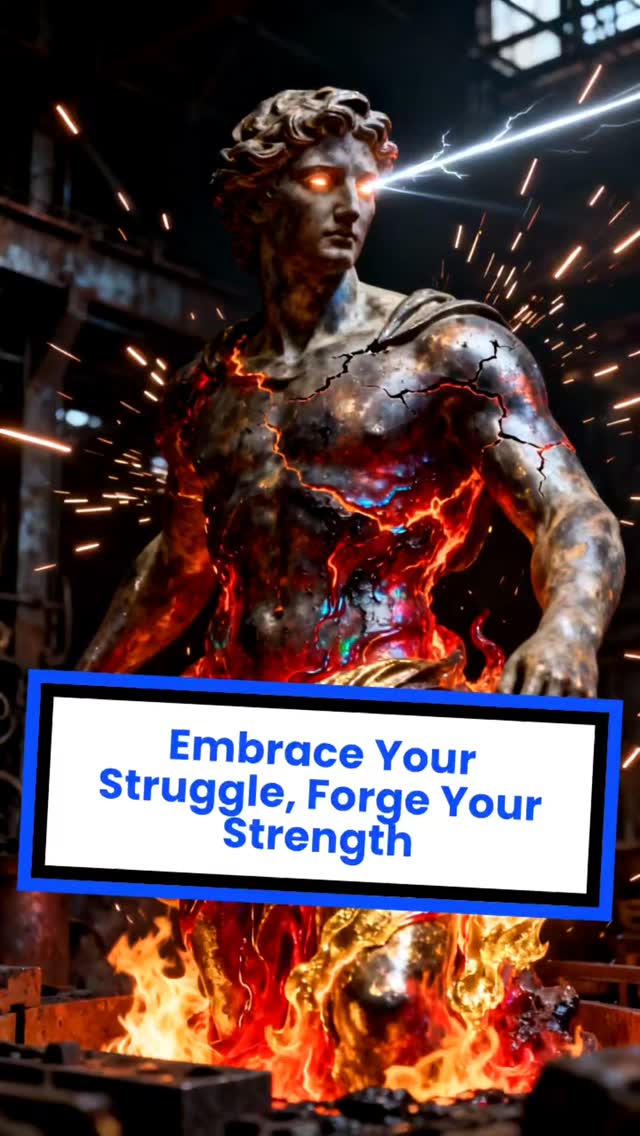 Struggle is not an embarrassment  it's the forge of your strength. Here's how.
.
.
.
.
.
#goal #keepgoing #bekind #struggle