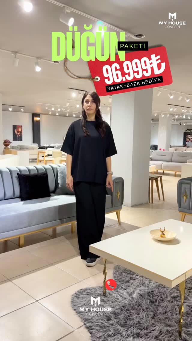 💍 3’lü Düğün Paketi Fırsatı!
Sadece Cuma–Cumartesi–Pazar’a özel 💫
Koltuk Takımı 🛋️ + Yatak Odası 🛏️ + Masa & Sandalye 🪑
Hepsi sadece 96.999 TL!
⚠️ Sınırlı stokta!
#DüğünPaketi #Kampanya #HaftaSonuFırsatı #Mobilya #YeniEvliler