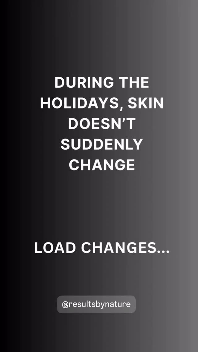 During the holiday season, skin doesn’t suddenly become sensitive.
What changes is load.
More stimulation.
More decision-making.
More products.
More food shifts.
More social demand.
Same skin.
Different capacity.
High-load seasons reveal capacity. They don’t create problems.
Curious yet?
Follow for more.
#resultsbynature #endocrinehealth #advancedaesthetics #biointegrativeaesthetics
