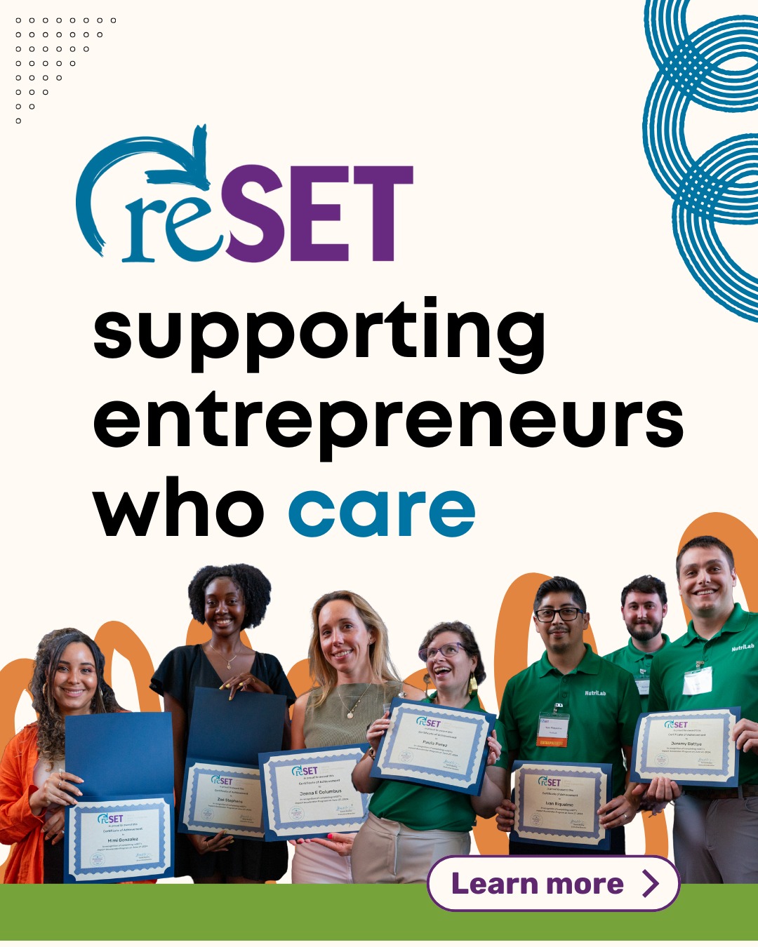 Did you know there’s a hub in Hartford dedicated to helping entrepreneurs grow businesses that make a difference? 
Here at reSET, we believe every business can create positive change while achieving financial success. We support entrepreneurs by providing resources, mentorship, and a strong community to help businesses thrive with purpose.
What business do you support that’s making a social impact? Shout them out below in the comments!
#poweredbyreSET #socialimpact #HartfordCT #CTbusiness