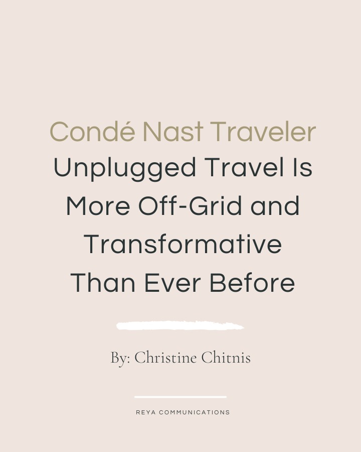 In today’s hyper-connected world, finding a true escape is rare—but @christine.chitnis explores how off-grid travel is becoming more transformative than ever in one of her latest features for @cntraveler From @expjourneys’ remote luxury camps in the American West to @delfinamazoncruises’ exclusive Amazon River expeditions, these experiences invite travelers to slow down and reconnect with nature.
"We are seeing more requests from travelers looking to disconnect completely," shares Kevin Jackson, co-founder of EXPJourneys, which curates luxury tented mobile camps in some of the most remote corners of Yellowstone, the Grand Canyon, and Escalante. With no Wi-Fi or cell service, these camps invite guests to slow down and truly immerse themselves in nature. "In many cases, the driving force is coming from parents wanting their kids to be away from the distraction of screens.”
And for those seeking an unplugged journey on the water, Delfin I offers a luxury expedition through the Upper Peruvian Amazon with no Wi-Fi or cell service—only the rhythm of the river and the sights and sounds of the jungle. "Hop aboard the world's first Relais & Châteaux Cruise and drift through the Amazon," writes Chitnis. "Kayak into small creeks while keeping an eye out for the rare pink river dolphins, or embark on a night safari to marvel at the dense canopy of stars unspoiled by ambient light."
At a time when the world is constantly demanding our attention, true disconnection is the ultimate luxury. Could your next adventure or story be completely off-grid?
📖 Read the full article in our stories.
#EXPJourneys #DelfinAmazonCruises #LuxuryTravel #UnpluggedTravel #AmazonRiver #Yellowstone #LuxuryCamps #RemoteJourneys #TravelBeyond #CondeNastTraveller #REYACommunications