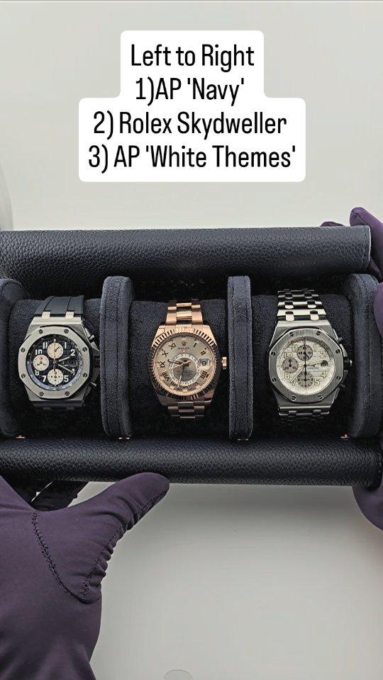 Which one is at the top of your list? Tough choices....
#timepiece #luxury #audemarspiguet #rolex #patekphilippe #wristcandy #entrepreneur #wristrocket #skydweller #navy #watchesofinstagram #ceo #wallstreet #exoticcars