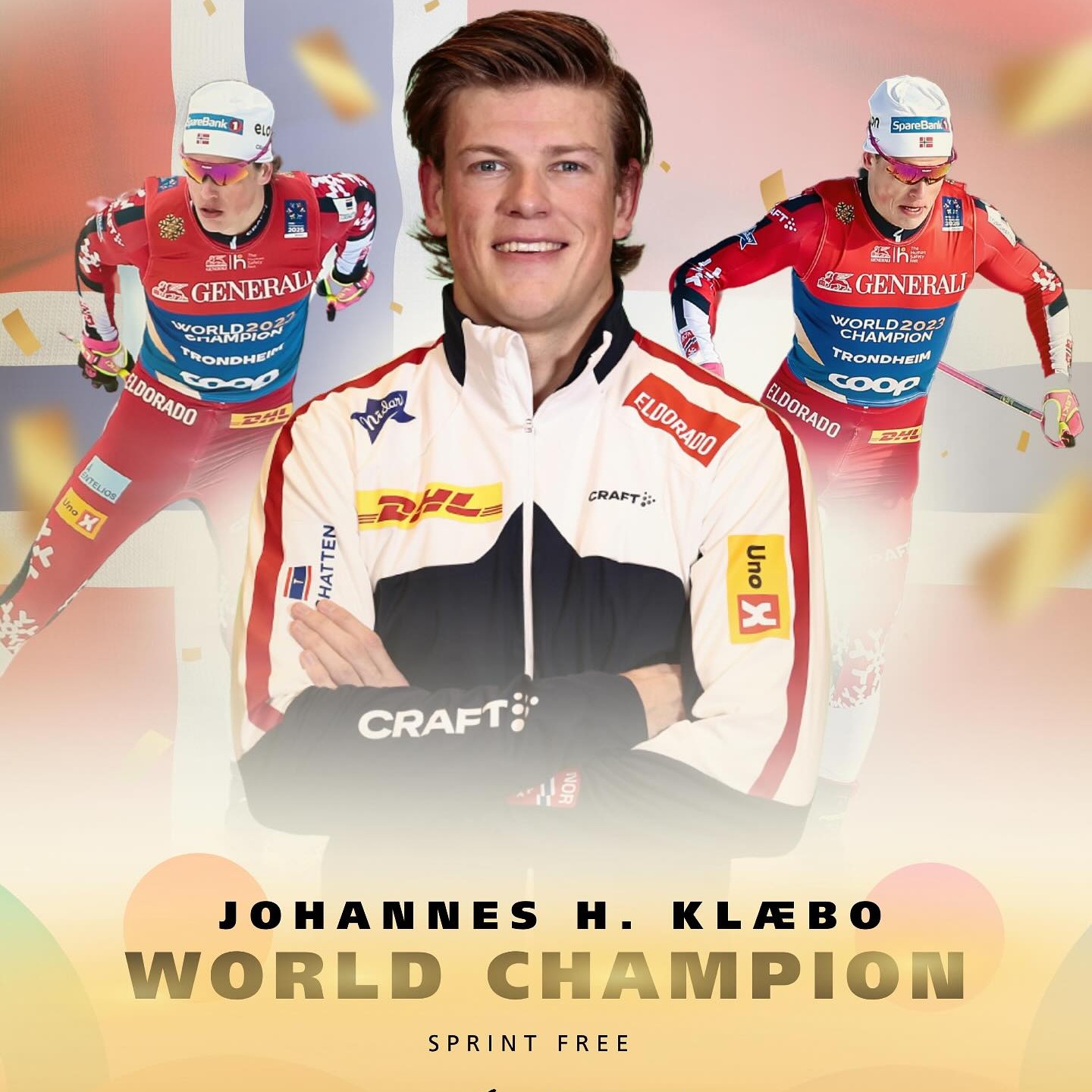 World Champion yet again! IDT is proud to have supported Johannes through his career and check out his limited edition rollerskis coming to the US!