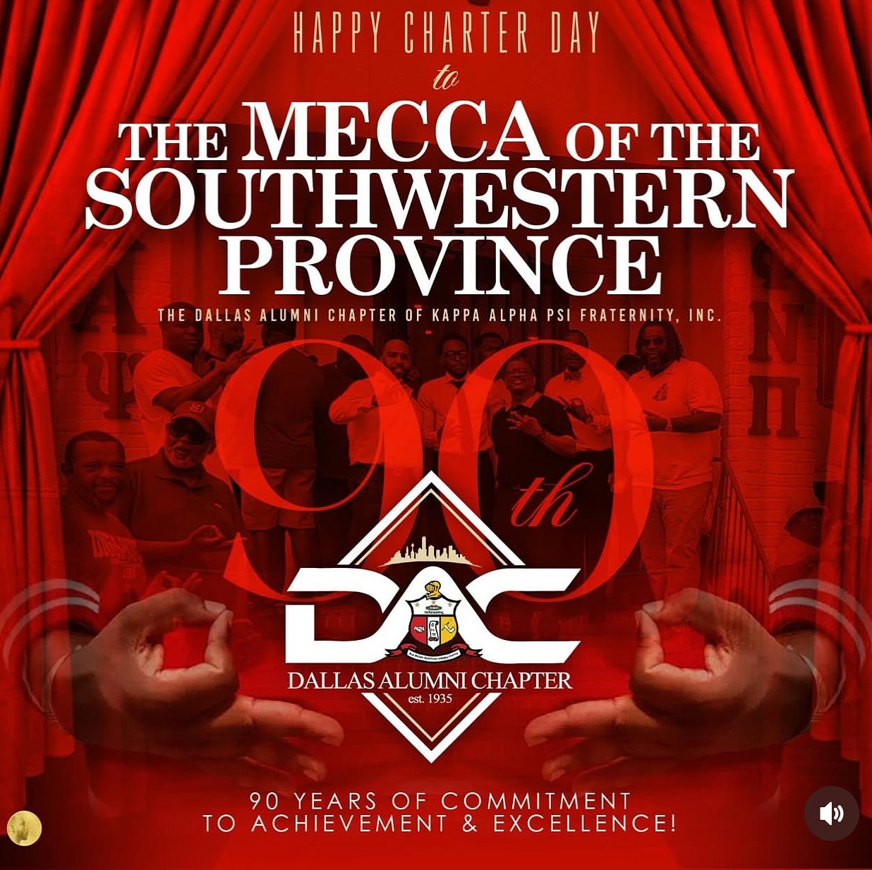 Happy 90th Charter Day to the Dallas Alumni Chapter of Kappa Alpha Psi. @dac_nupes ♦️♦️♦️👌🏾👌🏾👌🏾
