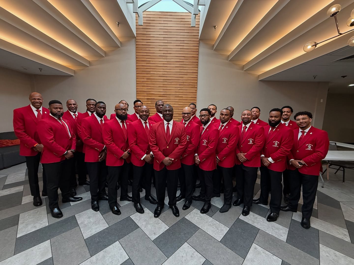 They prayed for times like this.
WelKome Frisco Alumni Chapter’s very first line, Spring ‘25 First 21 K.L.A.S.S. ! ♦️ 👌🏾 🔥 Outstanding job by Brother Arthur Ballard on his leadership! Yo!
#FriscoNupes #Spring25 #First21KLASS #KappaAlphaPsi #NupesOnTop