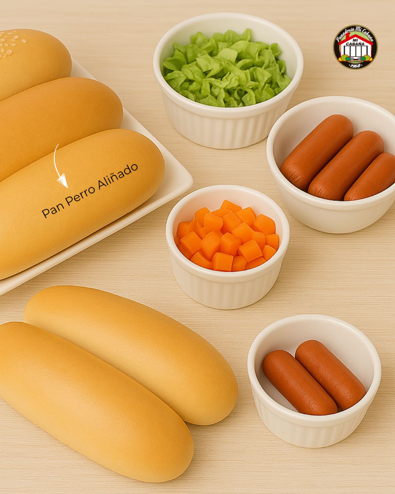 🌭 el secreto de un buen Hot Dog está en el pan 😋
👩🍳Panadería Mi Cabaña
📱 3185565634
👩💻 www.panaderimicabana.com
🏠 calle 41#32-41 Bucaramanga
#hotdog #foodlover #panartesanal