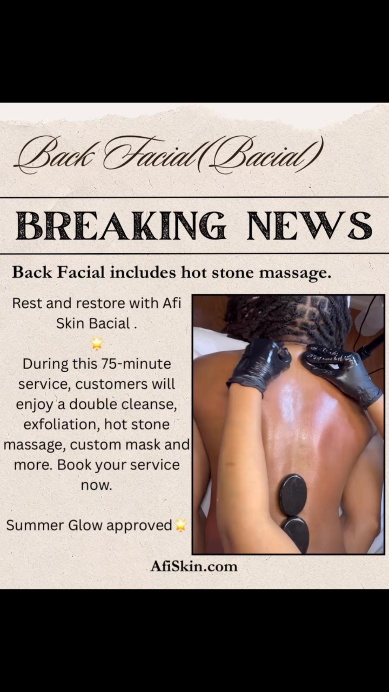 💬Text: (464) 333-2779
🖇️Visit: www.afiskin.com
📌Located 1203 e. Ridge rd , Griffith IN, 46319
🧘🏾♀️Same day appointments available🥰
#skincare #facial #glow #afiskincare