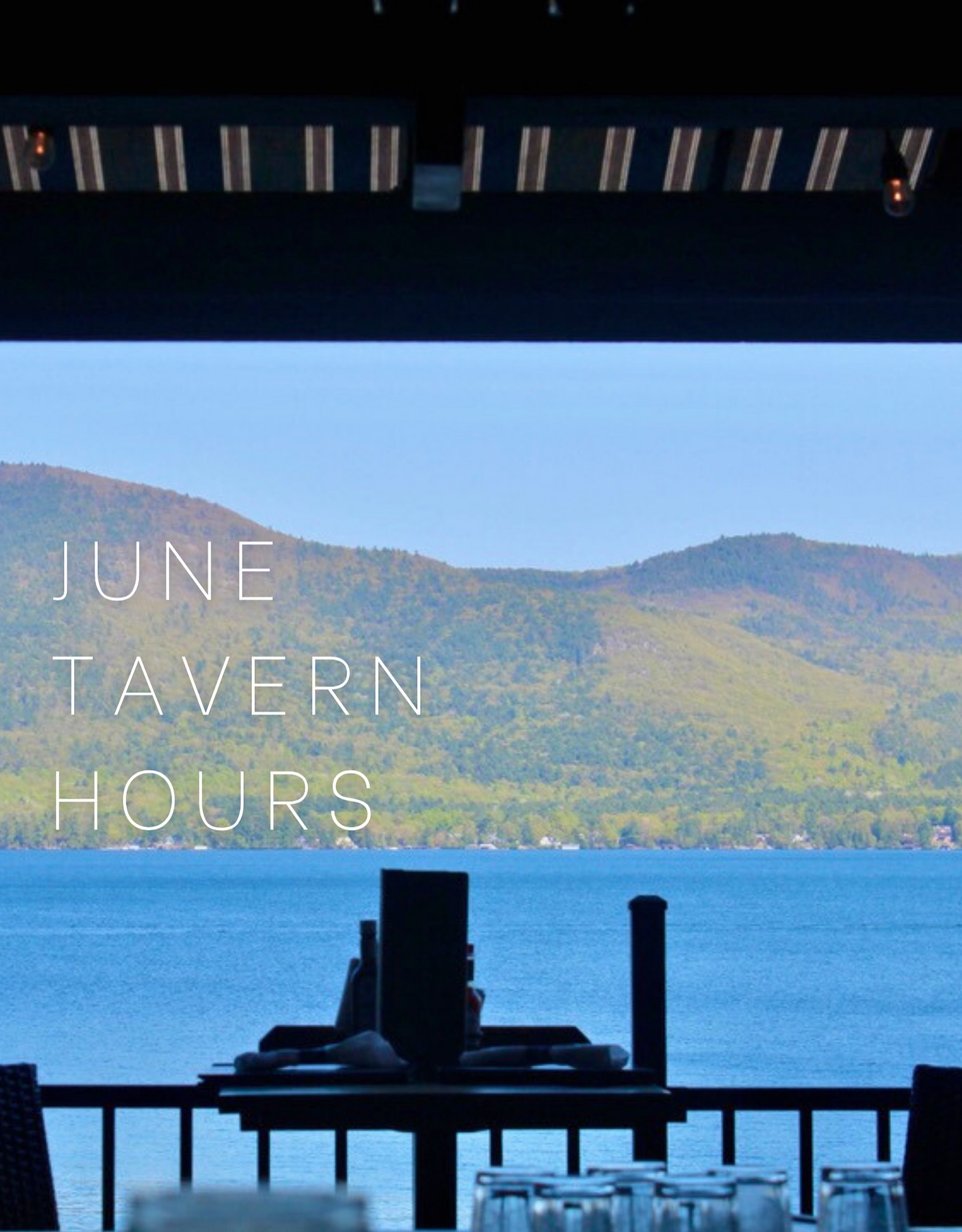 June is here☀️
Check out our Tavern Hours for the month, featuring lunch starting during the week on 6/23 and the Tiki Bar opening 6/27?️?
Call 518-644-5400 for dinner reservations?