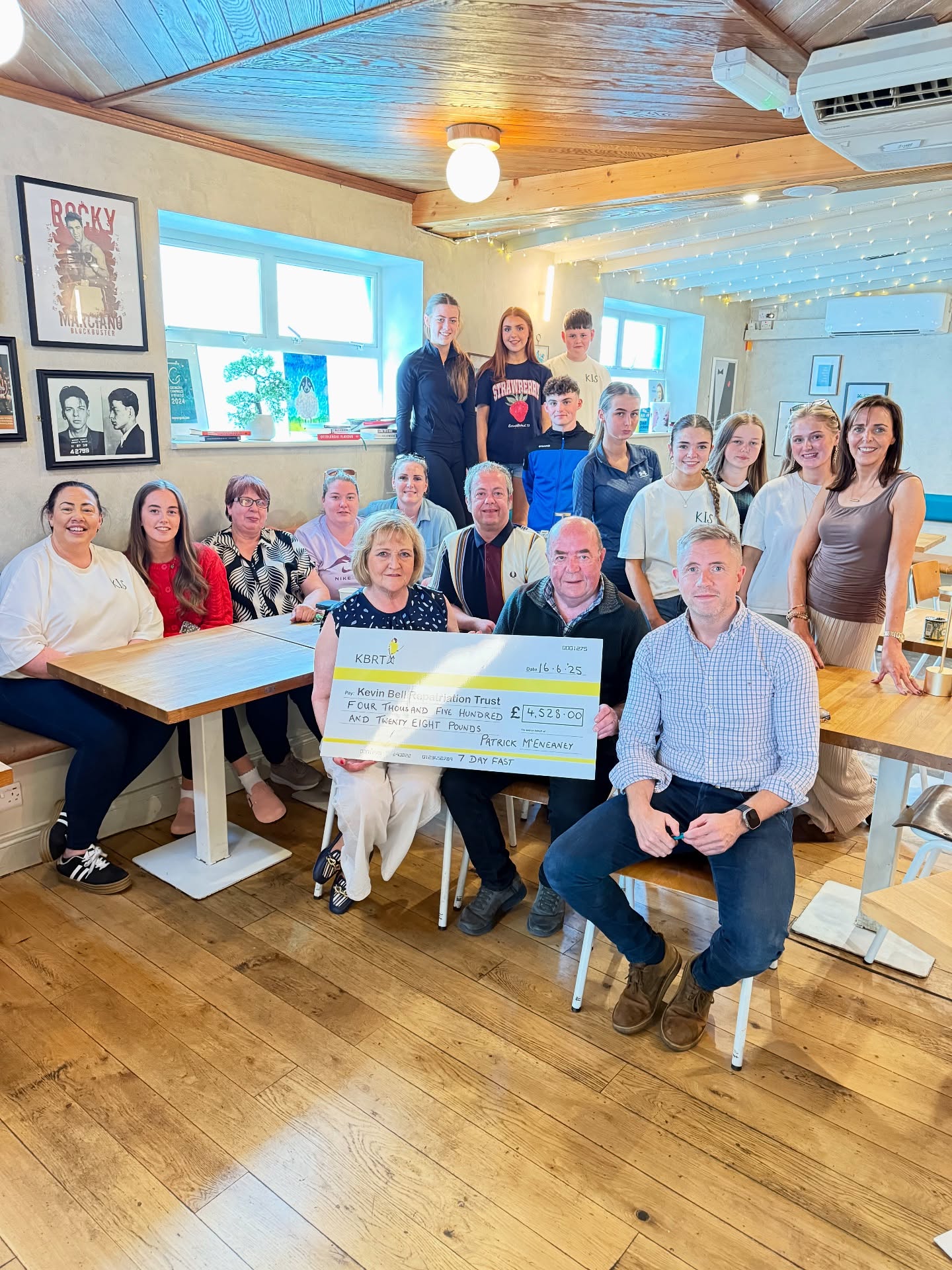 KEVIN BELL ONE WEEK FAST
Thank you all who kindly donated to our latest charity event 🙏
In total we raised £4528
I’d also like to thank some of our staff and friends of mine who took part in 24,48 and 120 hour fasts respectively along side me 🤝