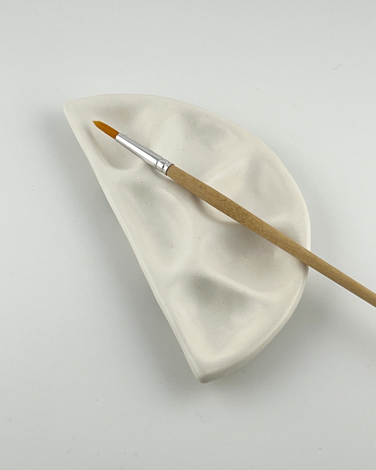 Paint Pallet. Iceman clay with Glacier Glaze. Move beyond plastic. Make it Hand Made!