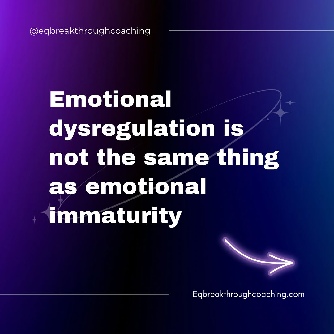 Emotional Responses that appear disproportionate from an outside perspective can sometimes be a result of injuries to the nervous system and brain. There are disabilities that we can’t see with the naked eye! The most important thing is to determine what feels safe for you in a relationship or friendship. Many trauma survivors don’t have a blueprint for what that safety looks like, so I’ll be sharing more on this topic in the days to come!
Support is available and spaces are open for 1:1 and couples coaching at my link in bio! Or comment “Breakthrough” below to work together!