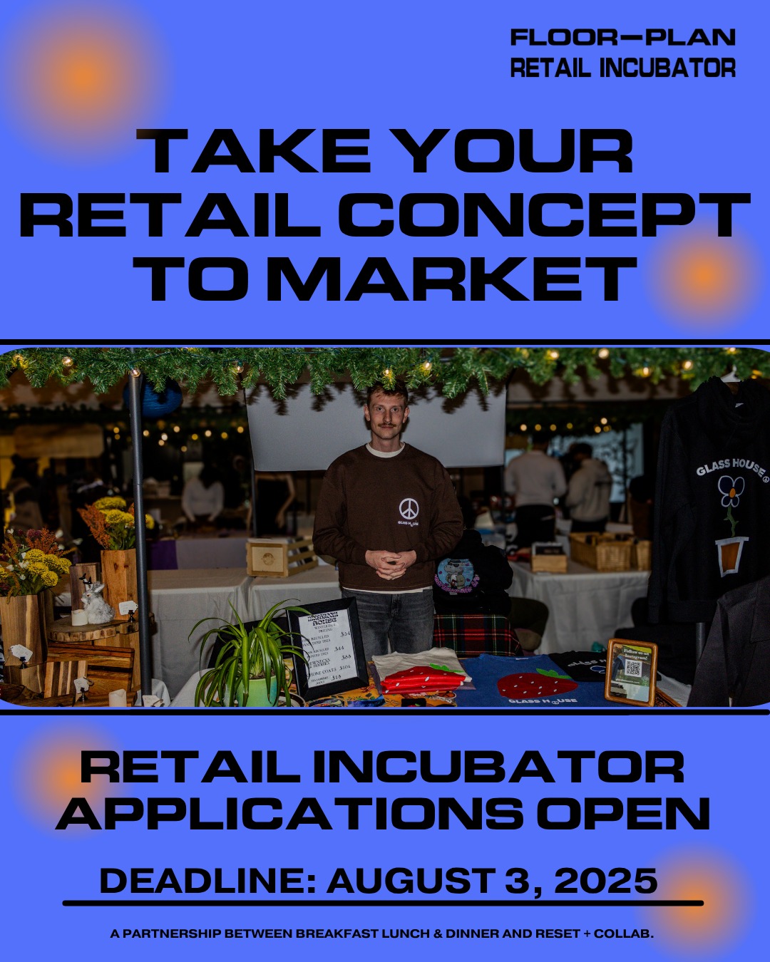 Start here to level up your product-based business!
Applications for the 2025 Floor--Plan Retail Incubator are open through August 3.
Join a community of entrepreneurs, get hands-on support, ecosystem access, help building a strong foundation, and be prepared take your business to the next level.
Deadline: August 3, 2025
Apply now: resetco.org/retail-incubator and at link in bio