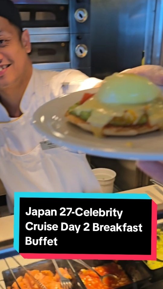 Japan 27-Celebrity Cruise Day 2 Breakfast Buffet
#BreakfastBuffet #EggsBenedictStation #FashionDesignCareers #Stitcher #SewingJobs #Shimizu #MountFuji #12-DayCruise #Celebrity #Millenium #UGC #UGCCreator @CelebrityCruises
