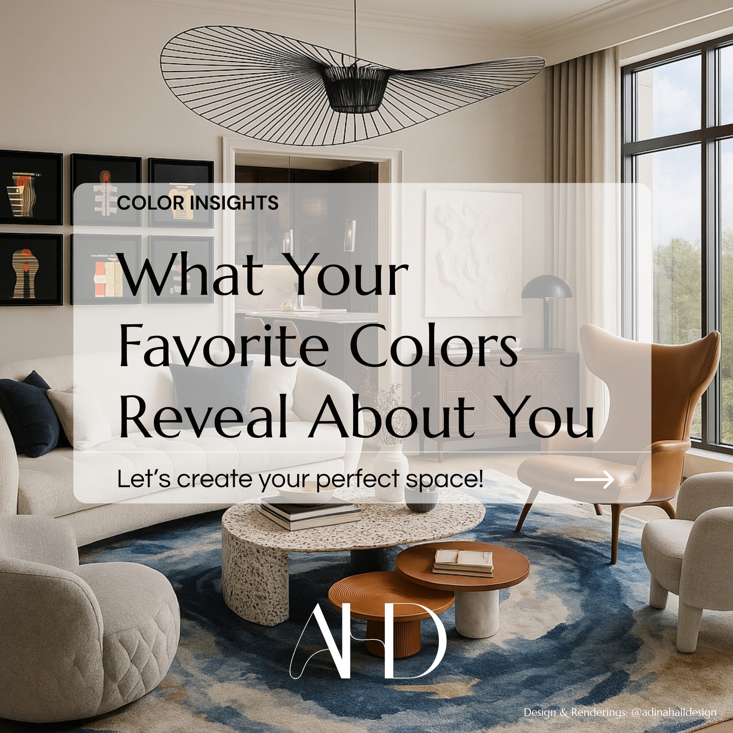 Introvert? Extrovert? Ambivert?
Here’s the palette that matches your vibe.
Choosing colors for your home isn’t just about what’s trending—it’s about how you want to feel in your space.
Whether you crave calm, energy, or balance, this guide breaks down how to use color psychology and personality to create a home that feels intentional, elevated, and entirely yours.
Start with your closet (yes, really), explore how your mood impacts design, and get practical tips for creating your perfect color palette—using the 70-30-10 rule.
Because your home should reflect you. Not just your style—but your energy.
📍 Chicago Interior Design | Full-Service & Virtual
Design + Renderings by @adinahalldesign
🖼 Save this post for your next project!