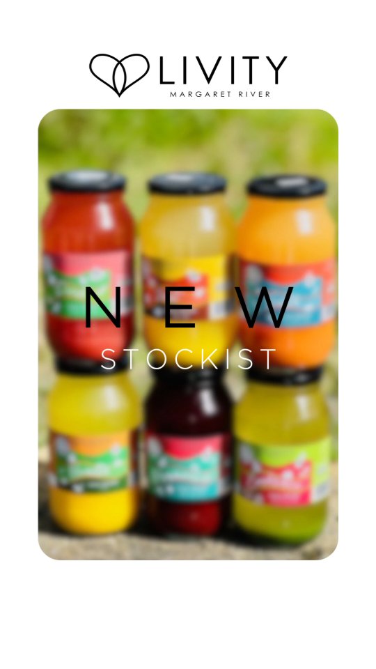 NEW STOCKIST ALERT!!🫶🍷🧃
Now your favourite juices available @riverfreshiga 
#livitymargaretriver #coldpressedjuice