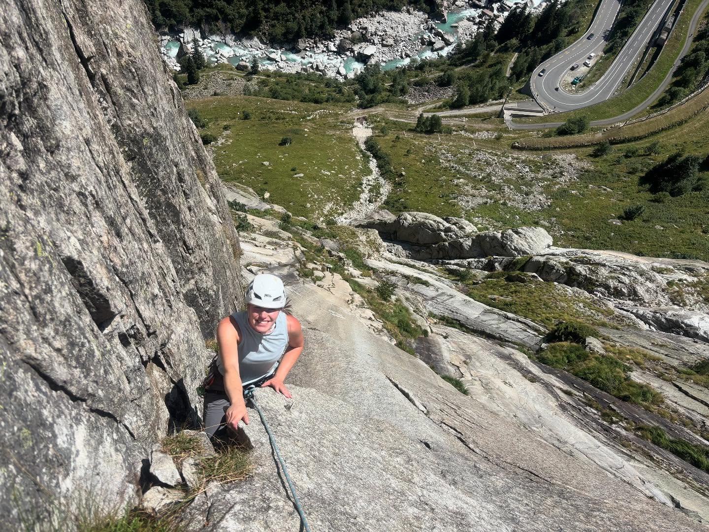 What a mega 5 days of climbing with @kaelyn.jenny
We climbed as many of the classic multi pitch rock routes on the granite of southern and central Switzerland as we could.
Diagonale at Schollenen to warm up on day 1
Piccadilly di Bedretto into the top half of Herbstwind at Piansecco on day 2
Motörhead at Eldorado on day 3
Der tag des Lachelns on the Winterstock on day 4
And the uber classic Graue Wand to finish on day 5
All really great training for some exciting projects coming up in 2026 together. Thanks for coming out to Switzerland Kaelyn and see you for some new adventures soon!
@ifmgaofficial
@mountainequipment @britishmountainguides